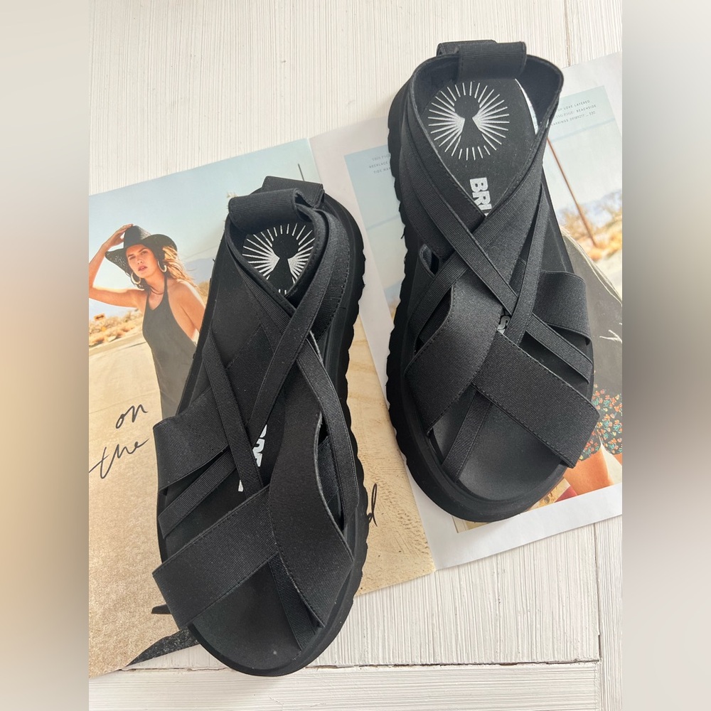 Bruno Bordese Black Women's Sandals